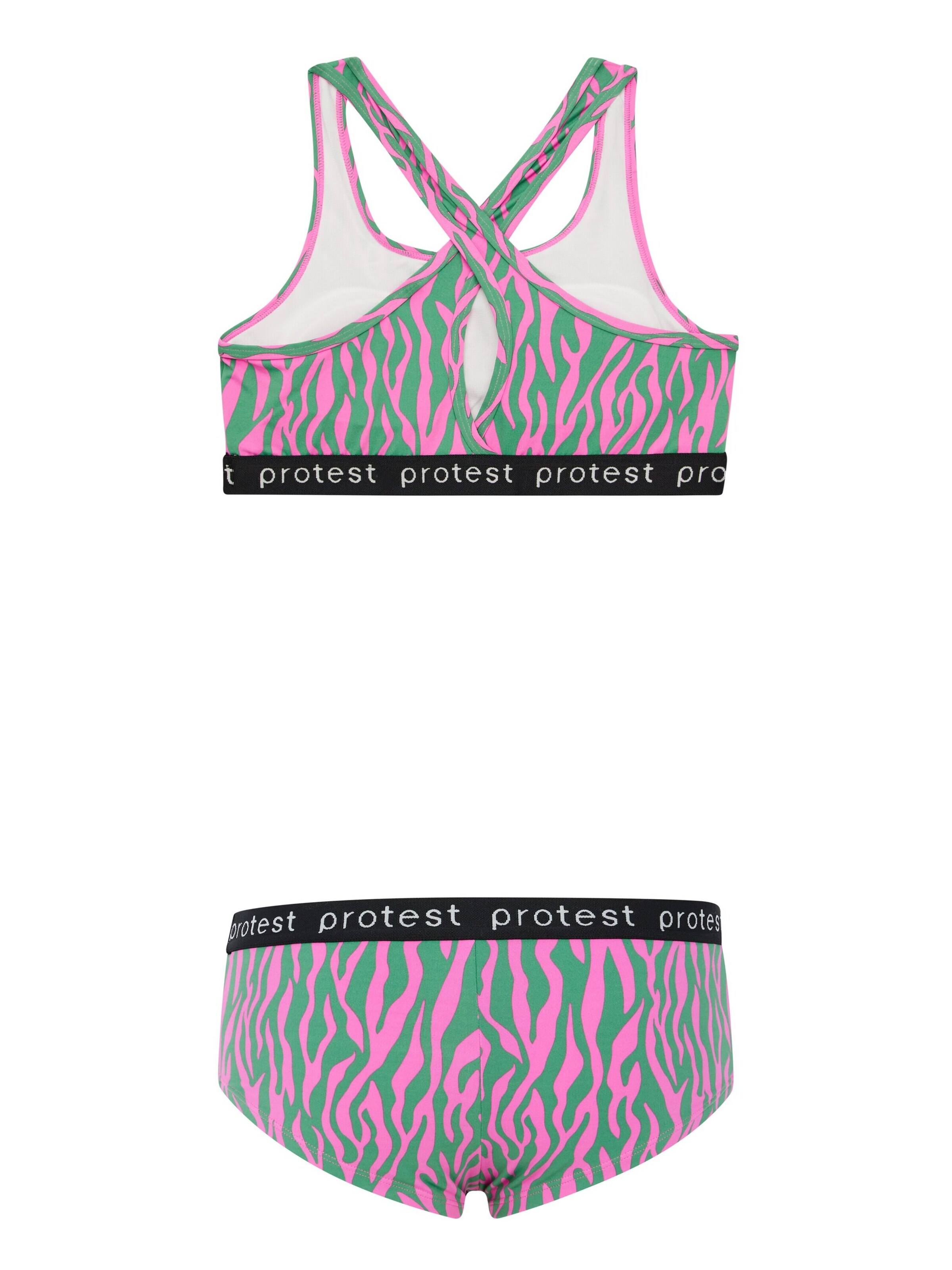 PROTEST Bralette Bikini 'PRTMonica JR' in Pink
