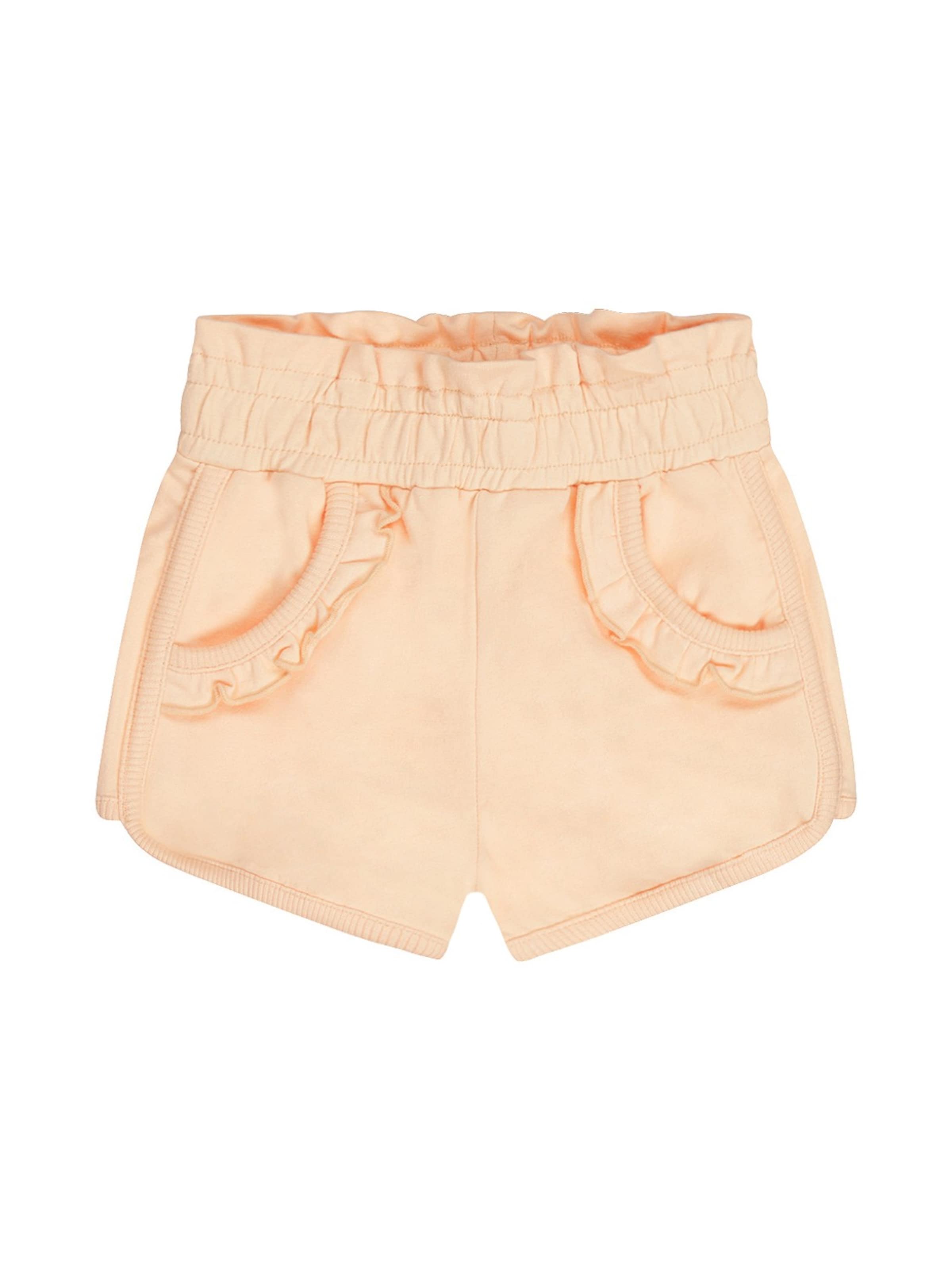 Regular Pantalon 'Jogging shorts' Dirkje en orange : devant