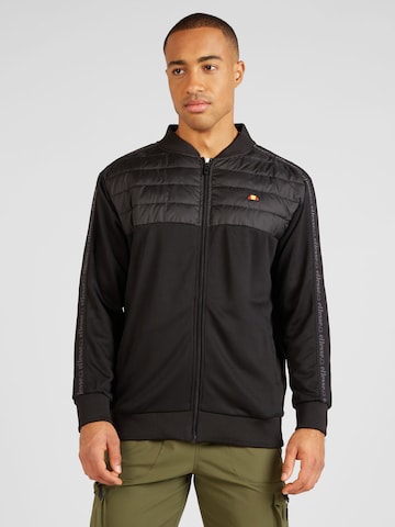 ELLESSE Sweatjacke 'Sargas' in Schwarz: predná strana