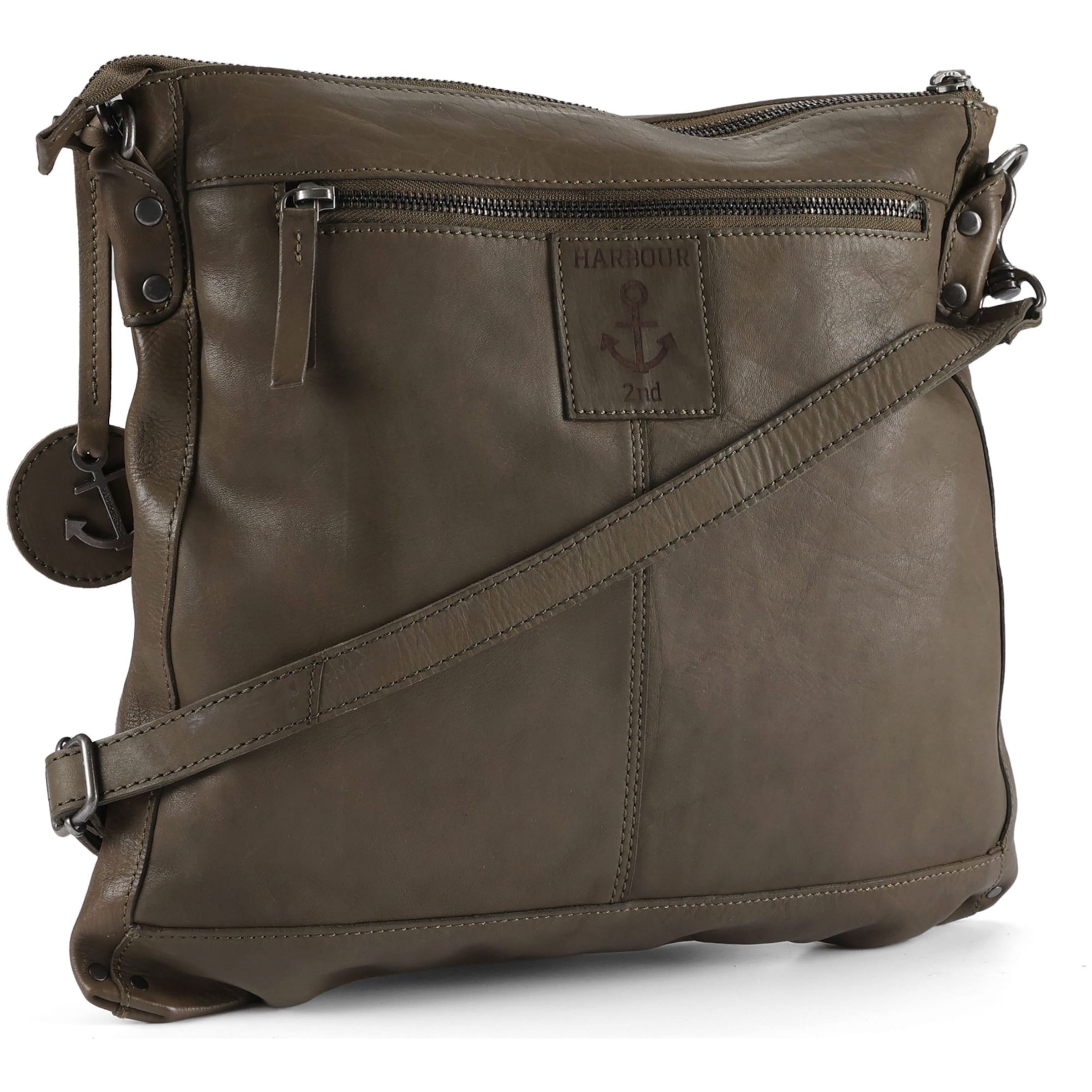 Harbour 2nd Umhängetasche 'Anchor Love' in Grün