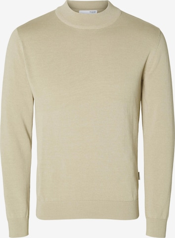 SELECTED Sweater 'Robert' in Beige: front