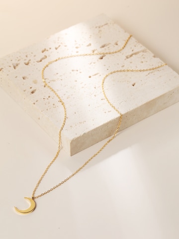 Hey Happiness - Cadena 'Halbmond' en oro