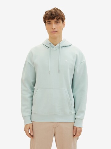 TOM TAILOR DENIM Sweatshirt in Green: front