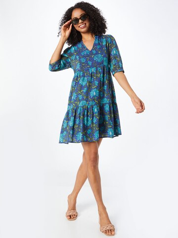 Robe-chemise 'MADELEINE' Maison 123 en bleu