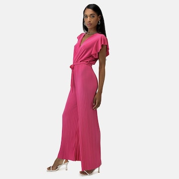 Tuta jumpsuit di Elara in rosa