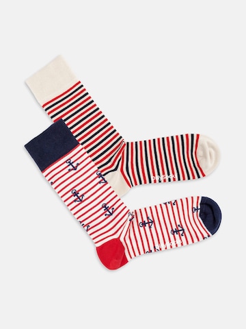 Chaussettes 'French Riviera' DillySocks en mélange de couleurs