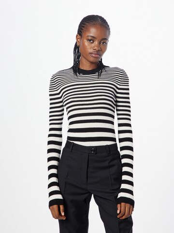 Pull-over Sonia Rykiel en noir : devant