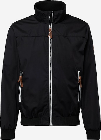 INDICODE JEANS Between-season jacket 'Ivano' in Black: front