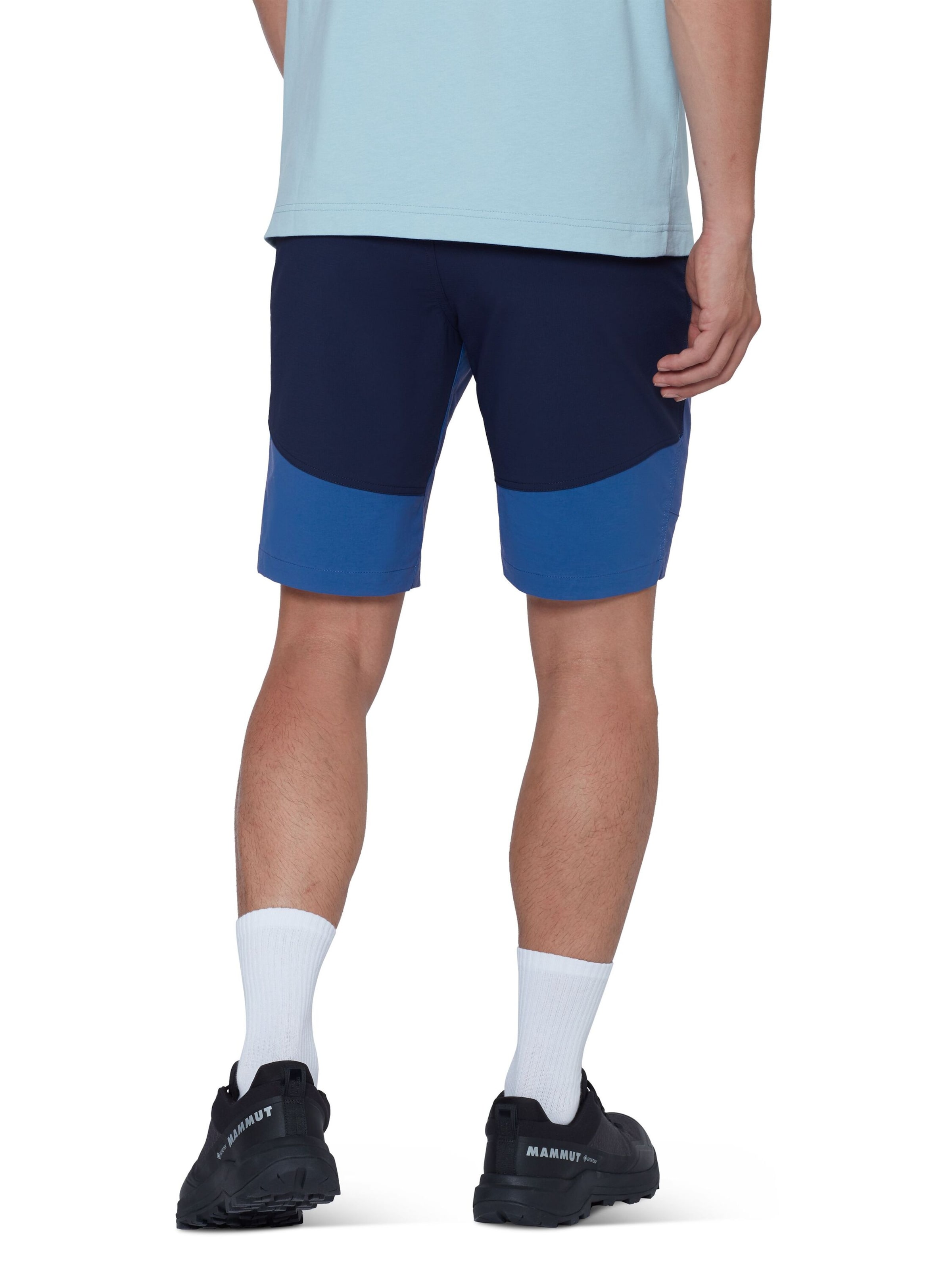 MAMMUT Regular Outdoor Pants in Blue