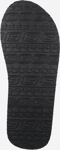 SKECHERS Japonki 'Tocker' w kolorze czarny