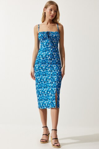 Robe d’été Happiness İstanbul en bleu