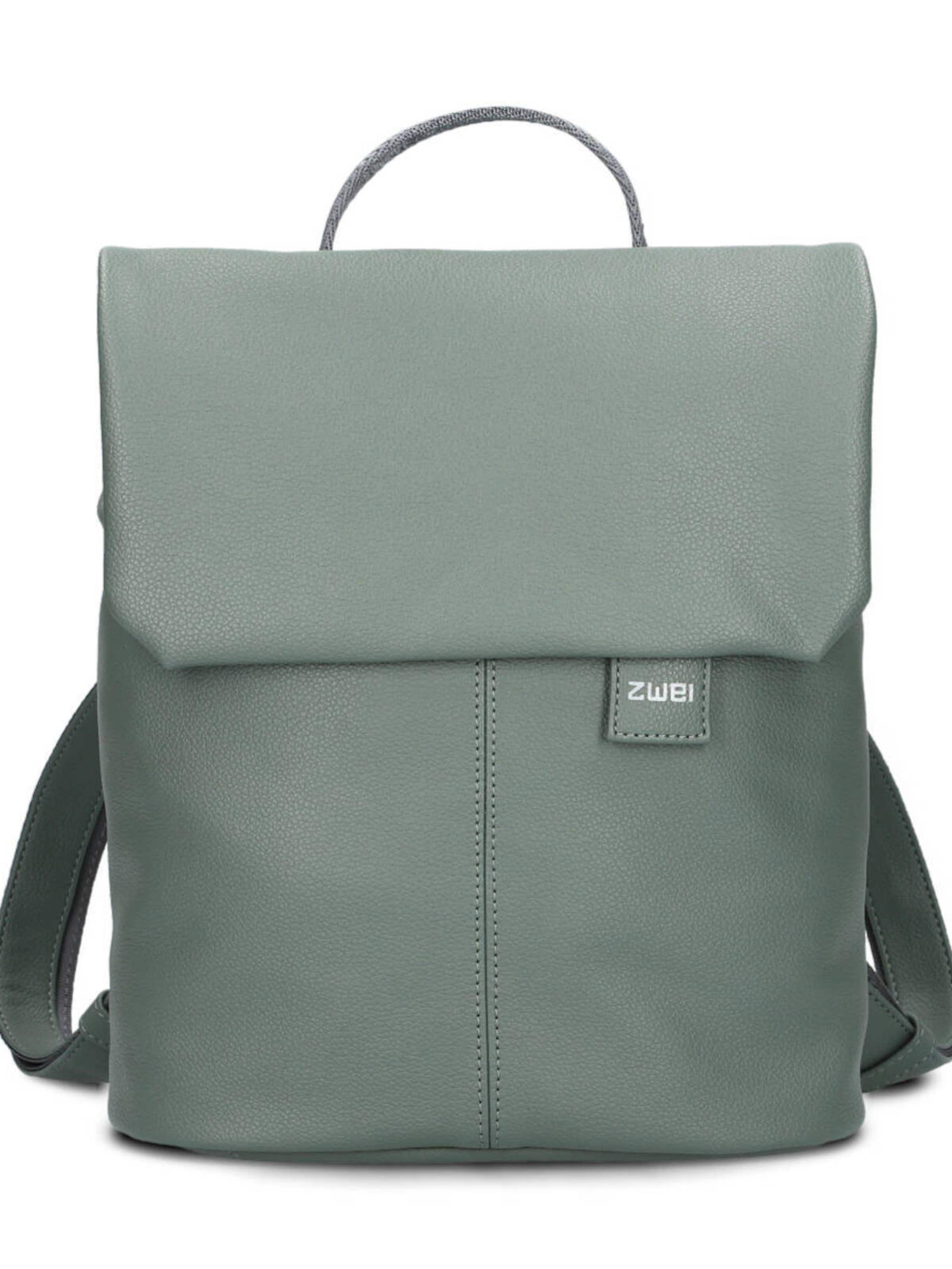 ZWEI - Mochila 'MADEMOISELLE.M MR8' en verde: frente