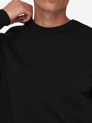 Only & Sons Regular fit Sweatshirt 'Ceres' in Black