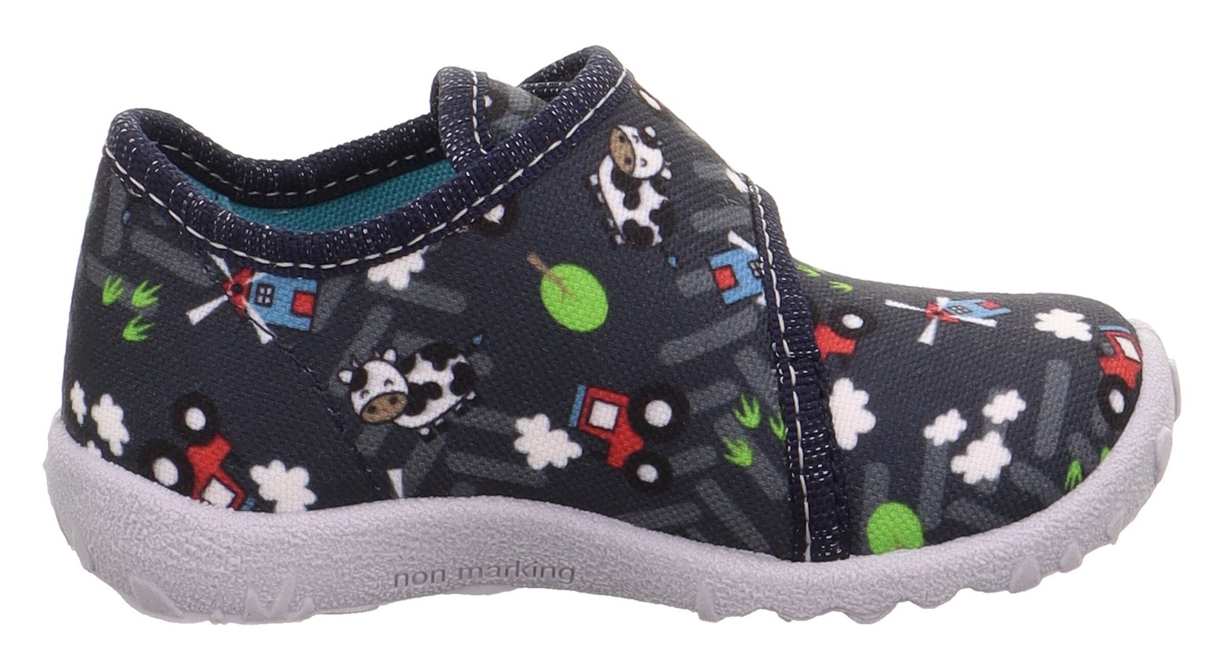 SUPERFIT Hausschuh in Blau