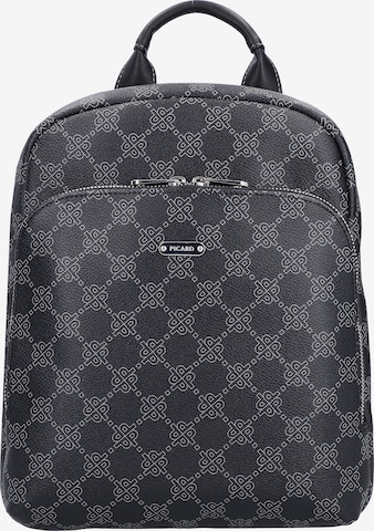 Picard Rucksack 'Euphoria' in Schwarz: Vorderseite