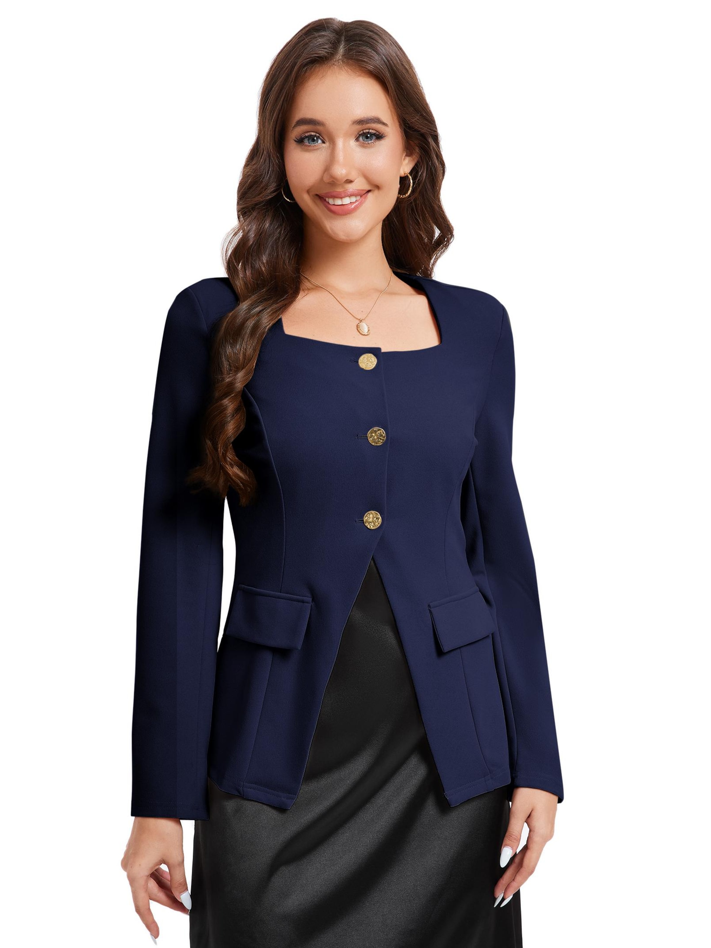 Yesfashion Blazer in Blue