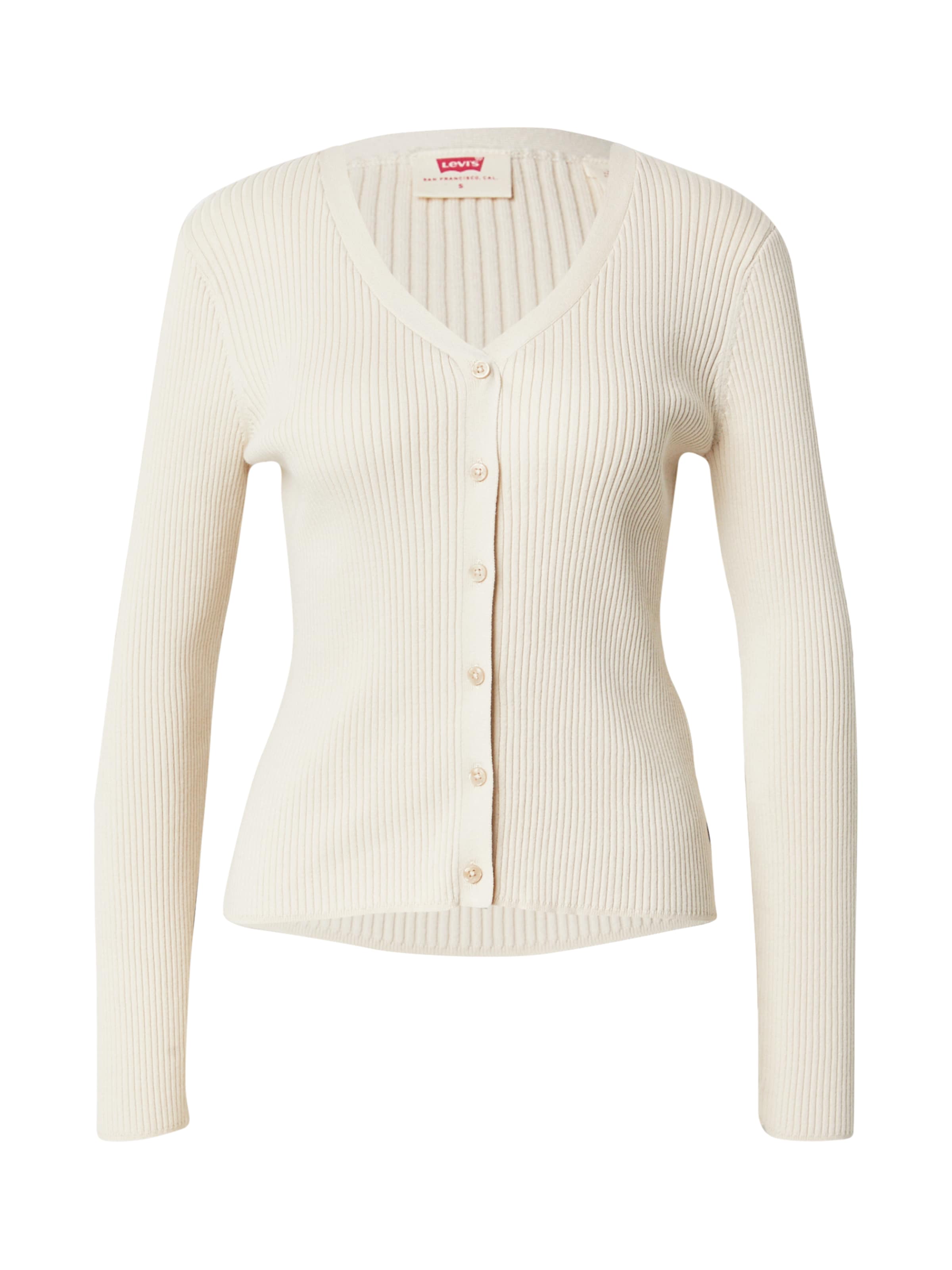 LEVI&#x27;S ® Πλεκτή ζακέτα σε μπεζ: μπροστά