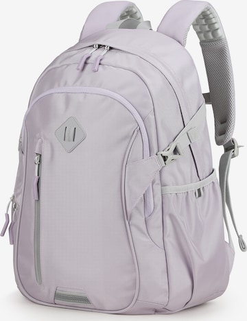 Aoking Rucksack in Lila: Vorderseite