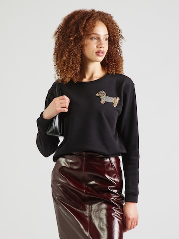 Sweat-shirt PRINCESS GOES HOLLYWOOD en noir : devant