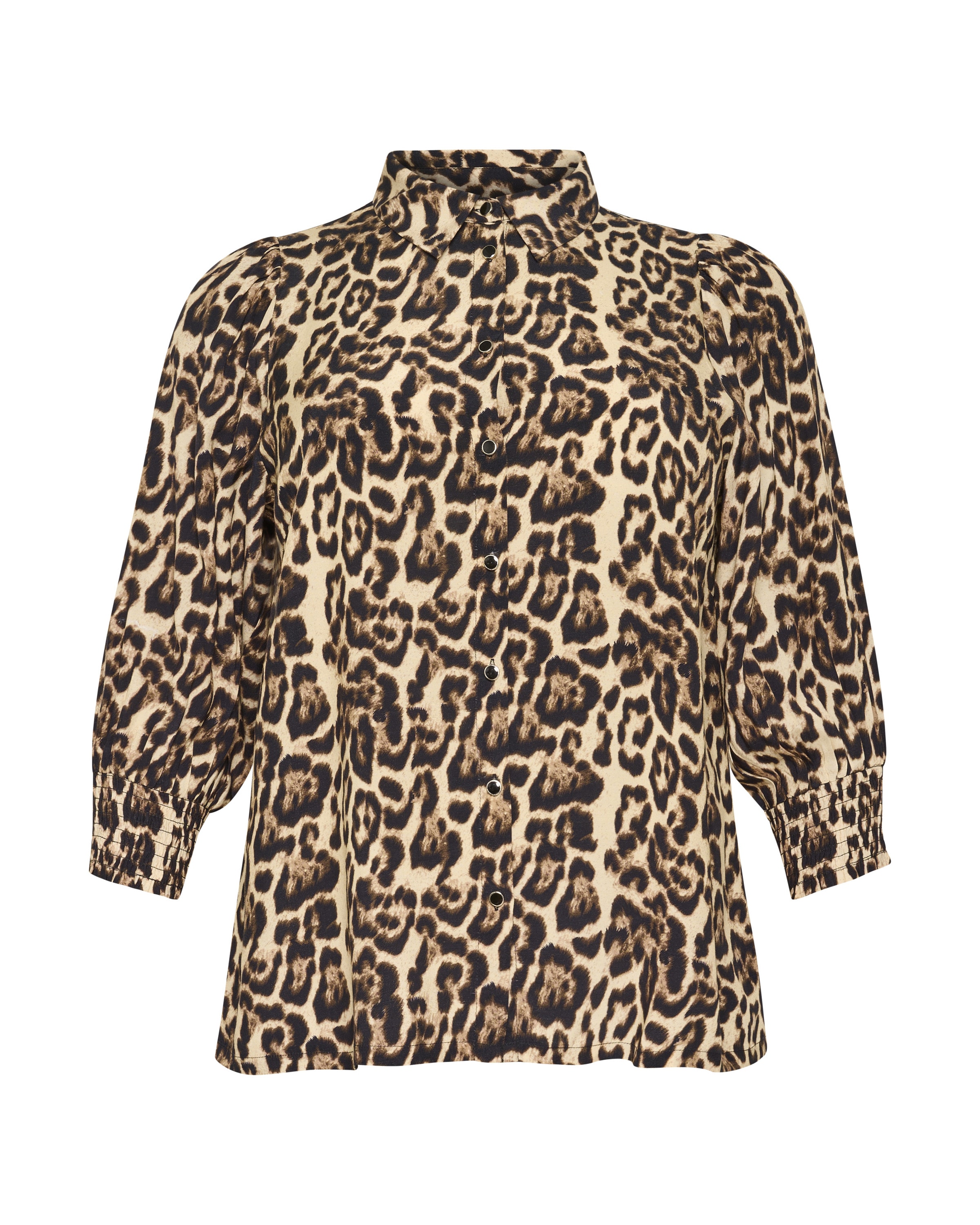 KAFFE CURVE Bluse 'Perla' in Beige: Vorderseite