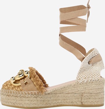 MACARENA Sandal 'MIRACLE' i beige