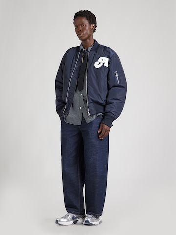 NORSE PROJECTSComfort Fit Košulja 'Espevik' - plava boja