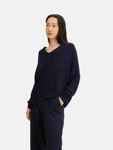 TOM TAILOR Sweater in Blue