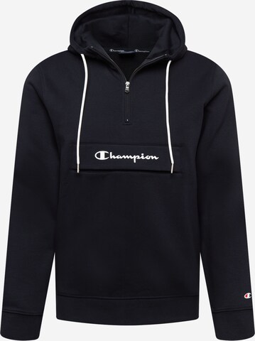 Sweat-shirt Champion Authentic Athletic Apparel en noir : devant