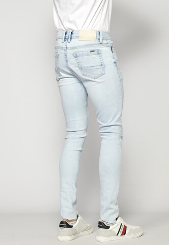 KOROSHI Skinny Jeans in Blau