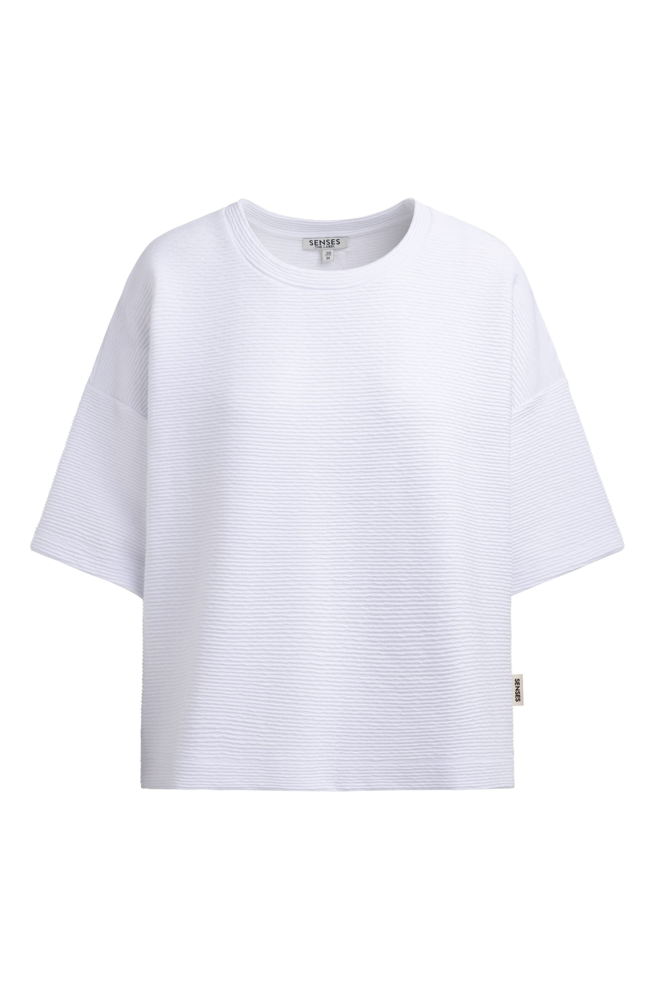 SENSES.THE LABEL Sweatshirt 'So:Y' in White: front