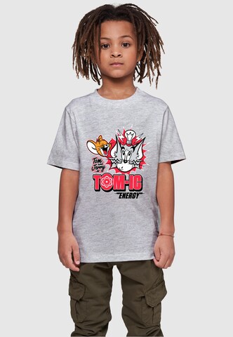 T-Shirt 'Tom and Jerry - Tomic Energy' ABSOLUTE CULT en gris : devant