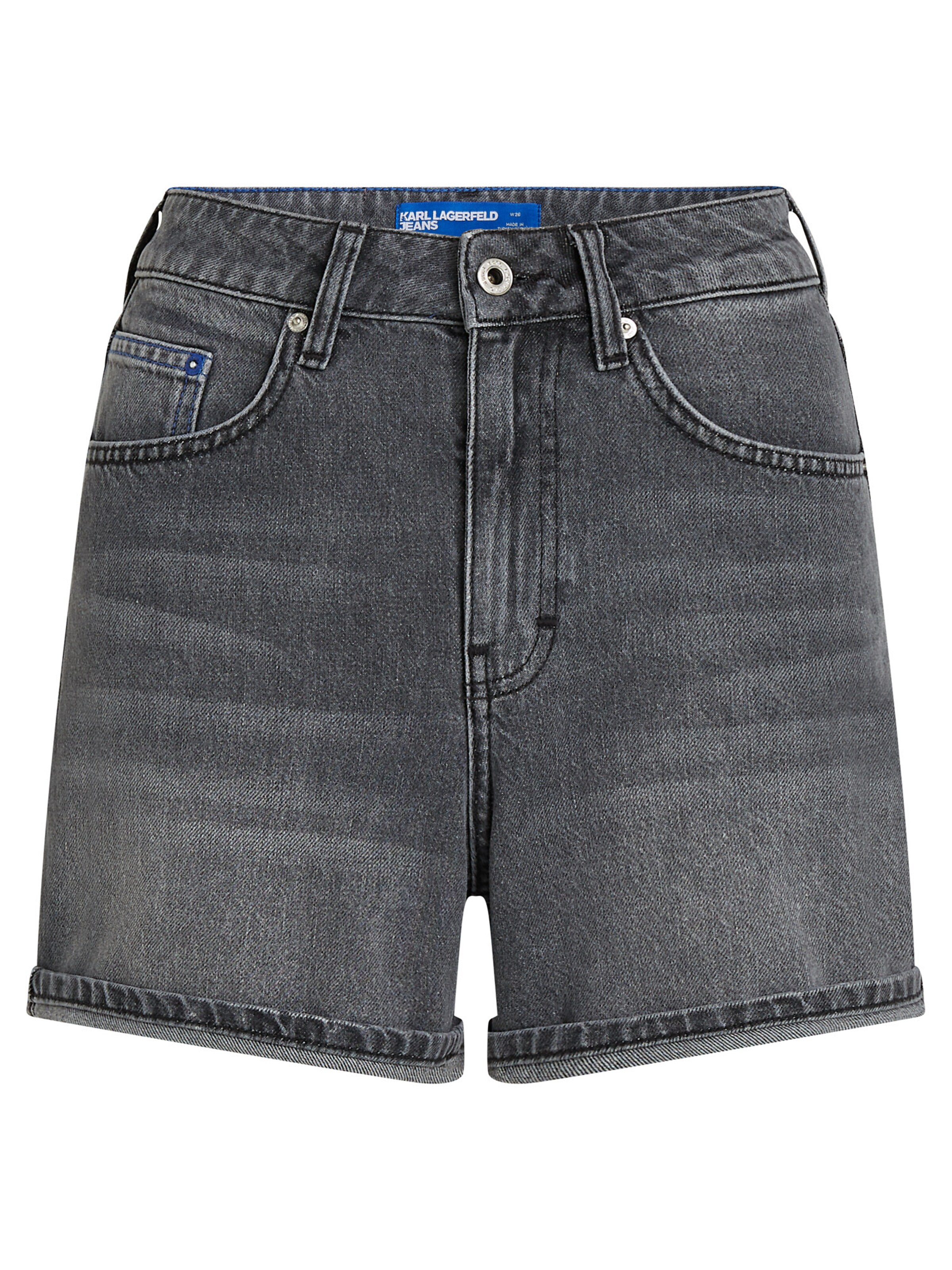 KARL LAGERFELD JEANS Обычный Штаны в Серый: спереди