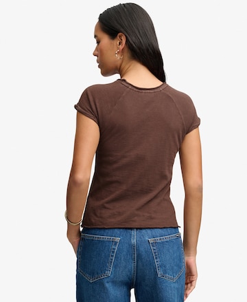 Superdry & Co Shirt 'Athletic Essentials' in Bruin