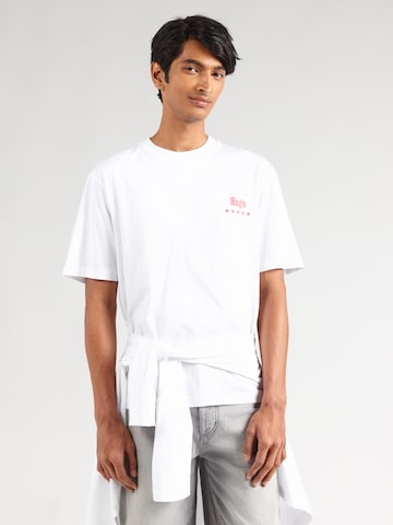 HUGO Póló 'Nucavo' - fehér