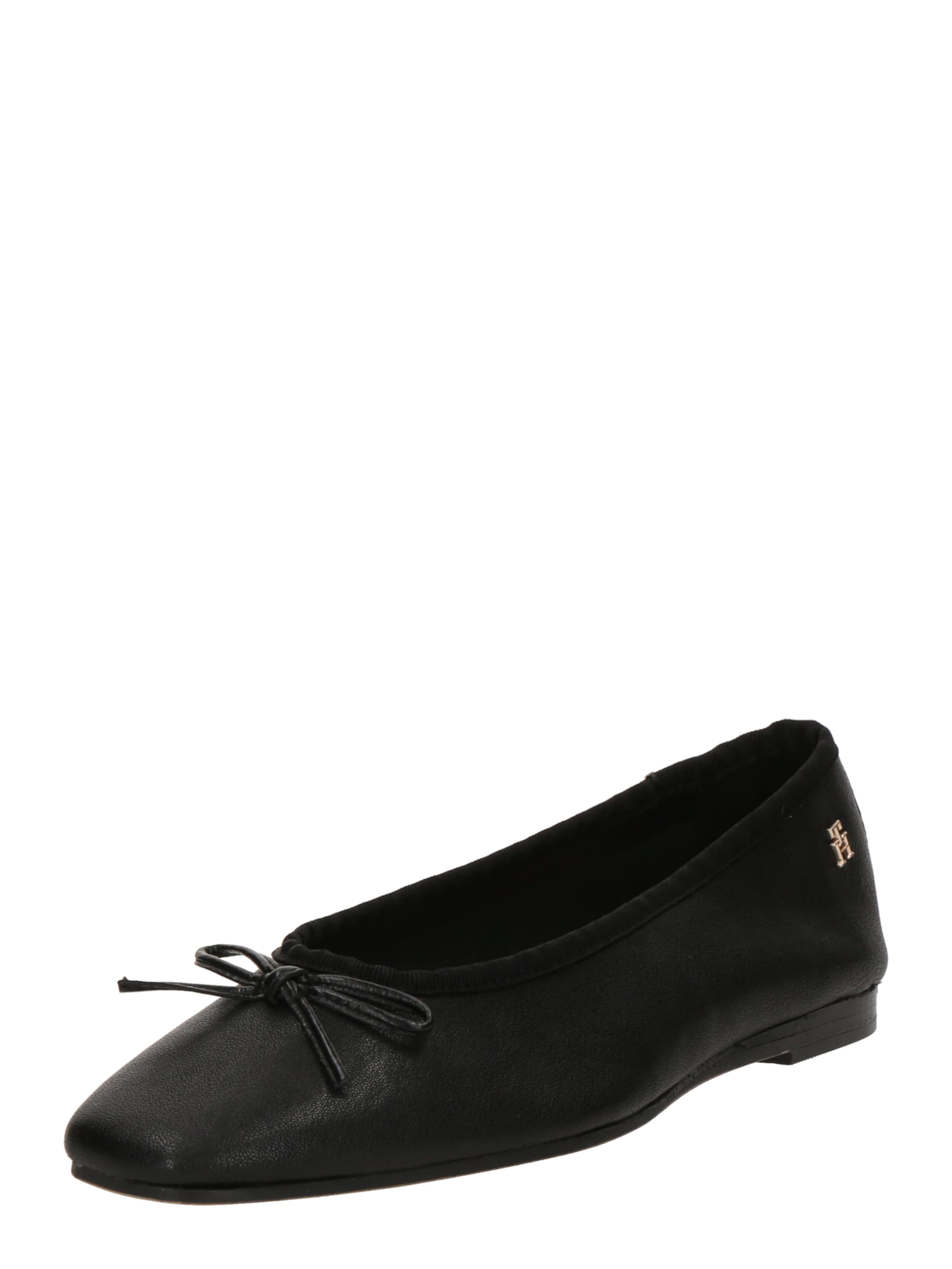 TOMMY HILFIGER Ballerina in Schwarz: Vorderseite