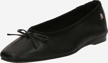 Ballerines TOMMY HILFIGER en noir : devant