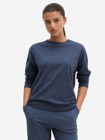 T-shirt ' Loungewear-Styles ' Marc O'Polo en bleu : devant