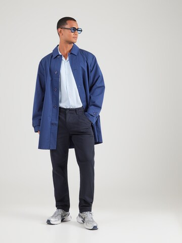 Regular Pantalon à pince GABBA en bleu