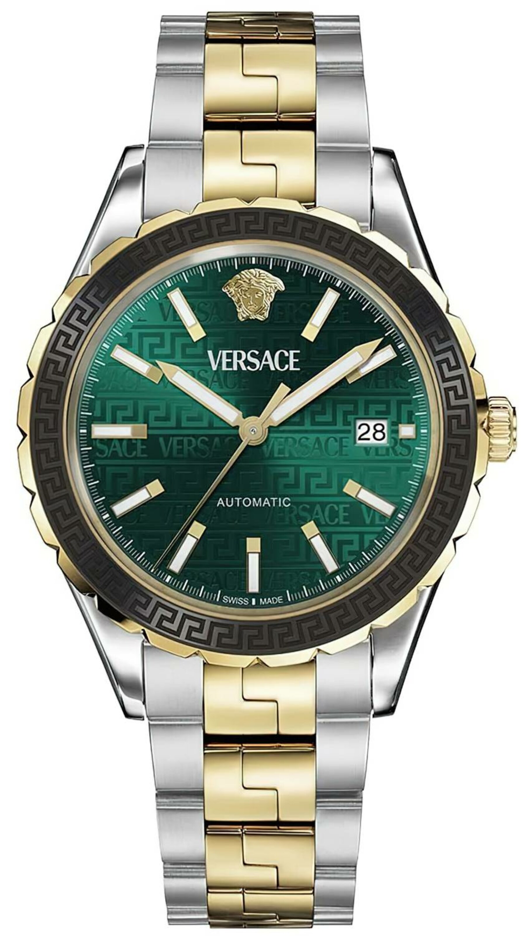 VERSACE Analog watch in Green: front