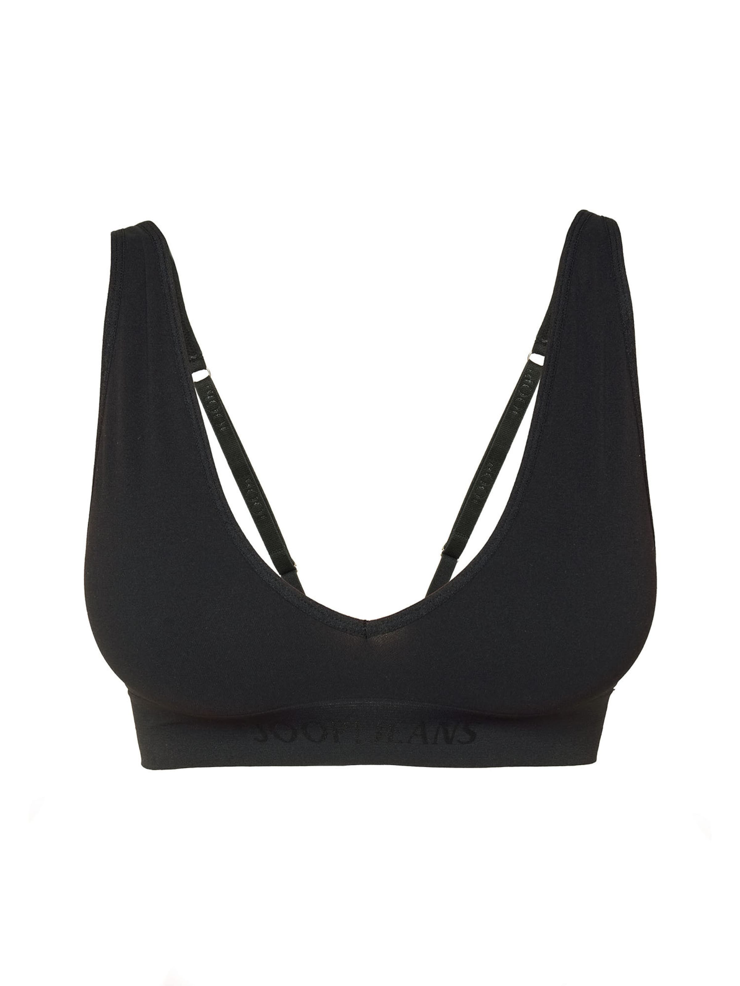 JOOP! Jeans Bra ' Seamfree ' in Black: front