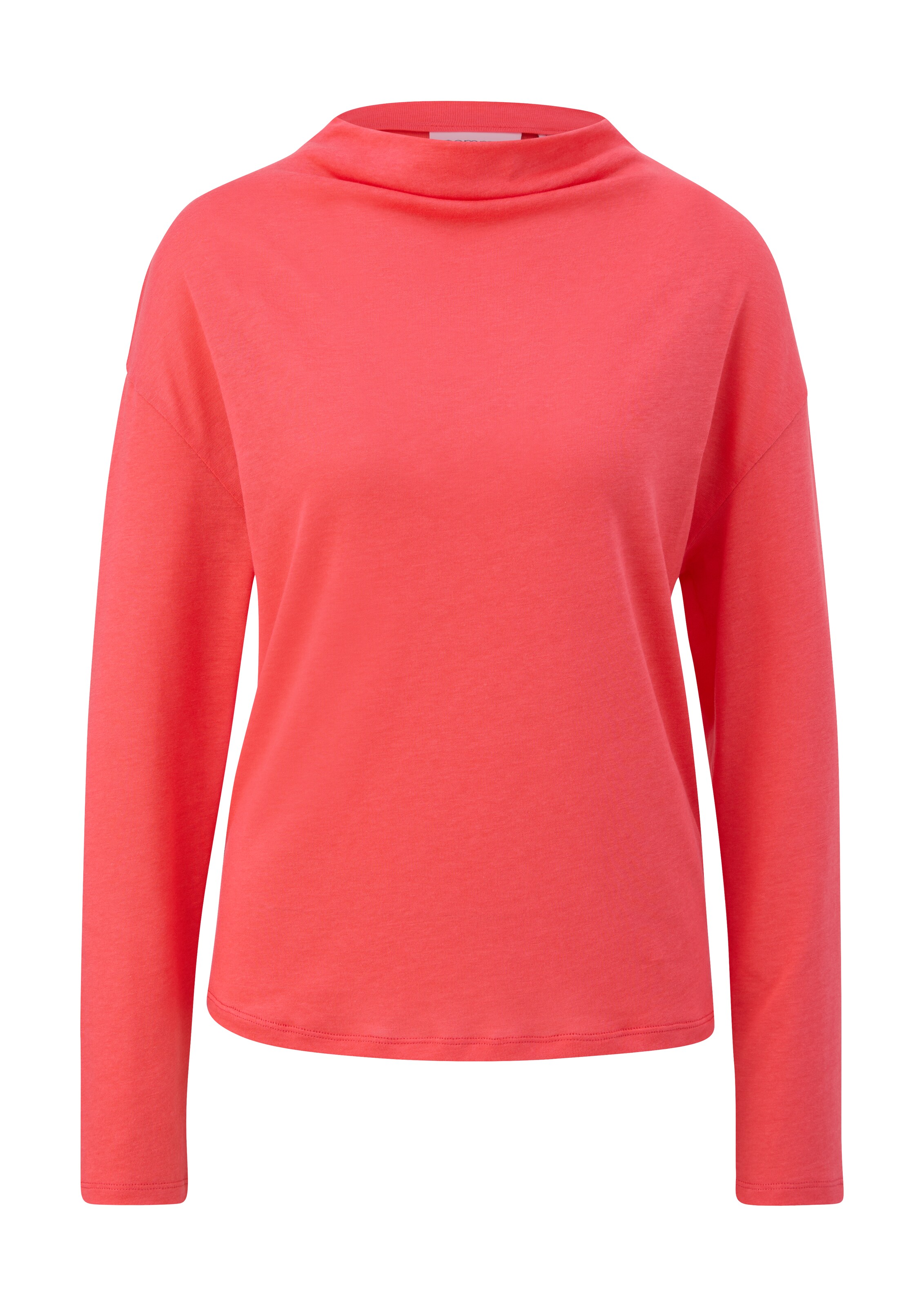 comma casual identity Shirt in Rood: voorkant