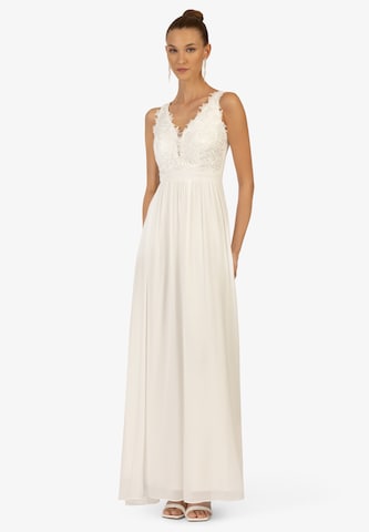 Robe de soirée Kraimod en blanc