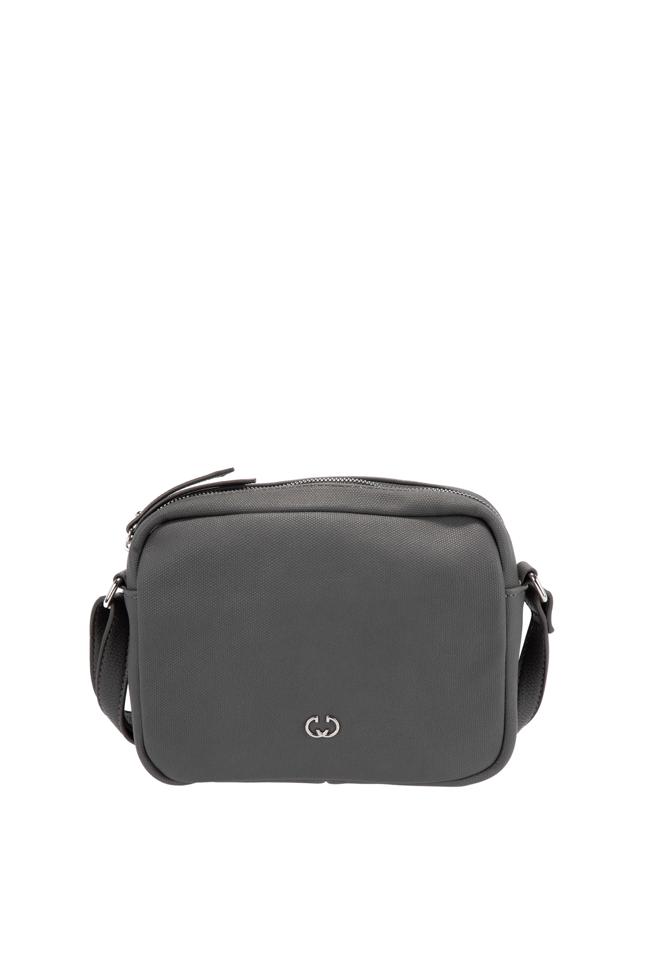 GERRY WEBER - Mala de ombro 'Be Different 1.0' em cinzento: frente