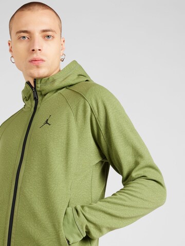 Jordan Sweat jacket 'AIR' in Green