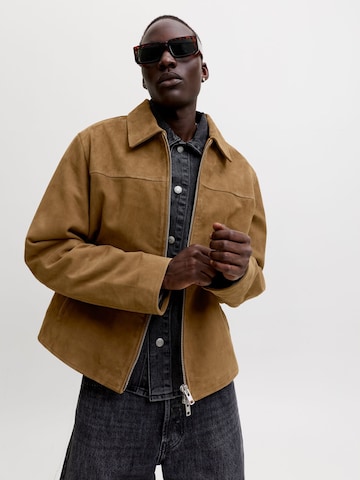 JACK & JONES Between-Season Jacket in Brown