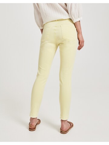OPUS Skinny Jeans 'Elma' in Yellow