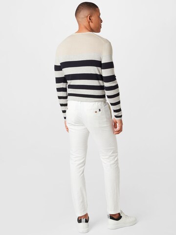 Regular Pantalon chino 'Venedig' INDICODE JEANS en blanc