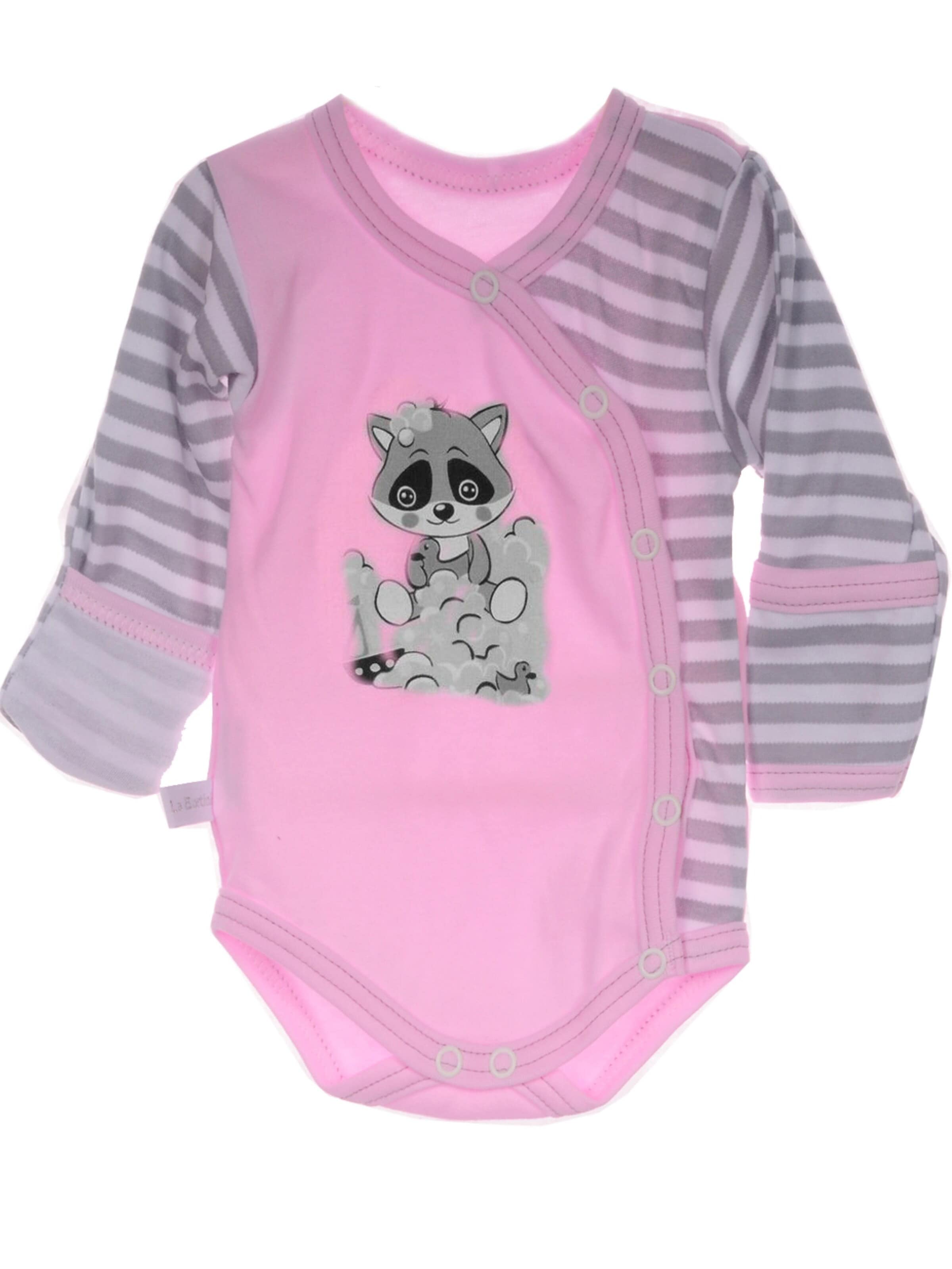 La Bortini Strampler/Body‌‌‌‌‌‌‌‌‌‌ in Pink: Vorderseite