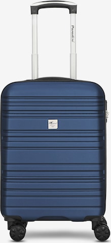 CHECK.IN Trolley in Blauw: voorkant