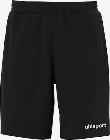 UHLSPORT Regular Workout Pants in Black: front